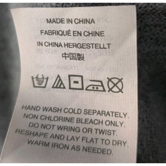 Madewell Summer Ryder Cardigan Sweater Women Open Front Pockets Sz M Heather Ice - Picture 5 of 5